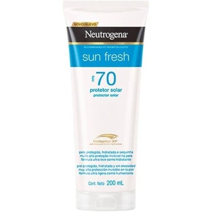 Protetor Solar Neutrogena Sun Fresh FPS 70 - 200ml