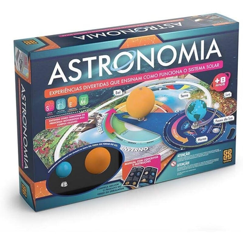 Jogo de Tabuleiro Astronomia - Grow