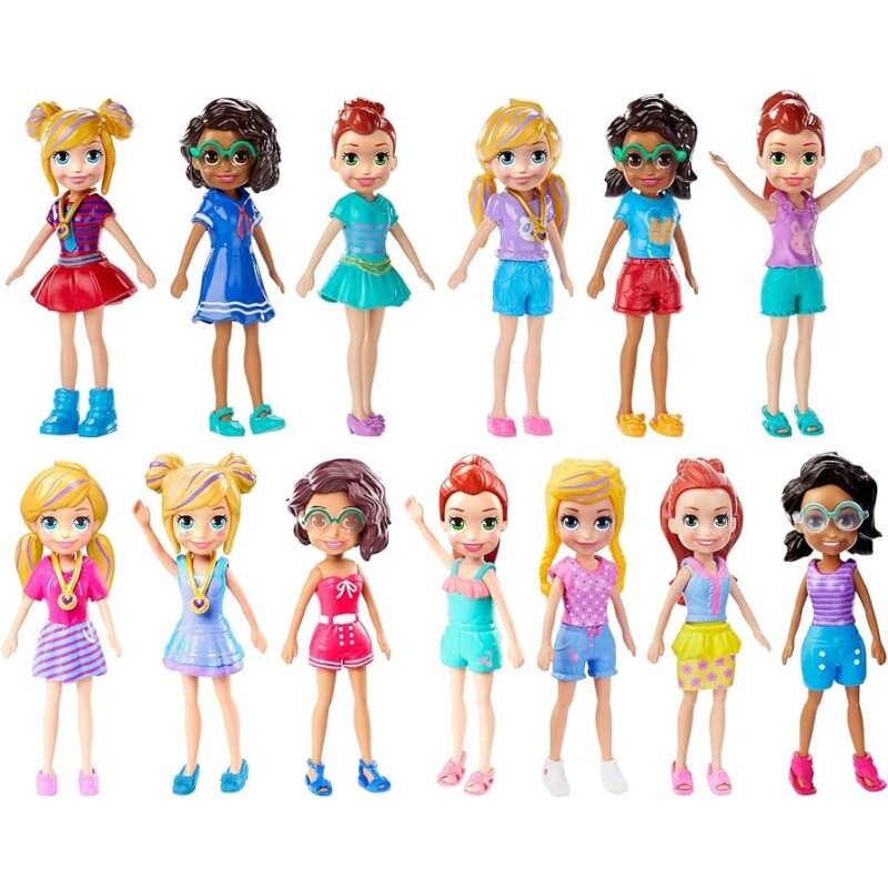 Boneca Polly Pocket! Básica Fwy19 Mattel - 1 Unidade Sortida