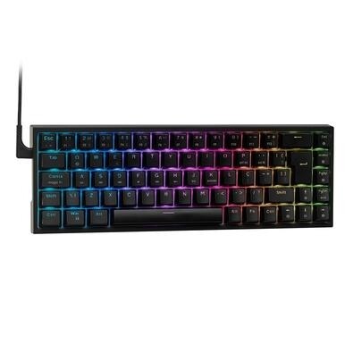 Teclado Mecânico Gamer KBM! GAMING TG700 Preto 65% e ABNT2 RGB Switch Gateron Red - KGTG700PTVR