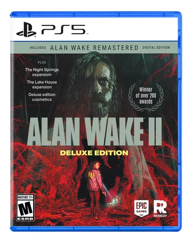 Alan Wake 2 Deluxe Edition Ps5 Midia Fisica