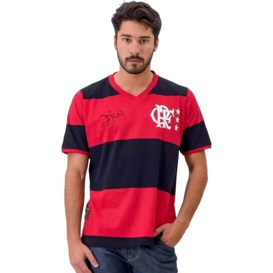 Camisa Flamengo Libertadores Zico