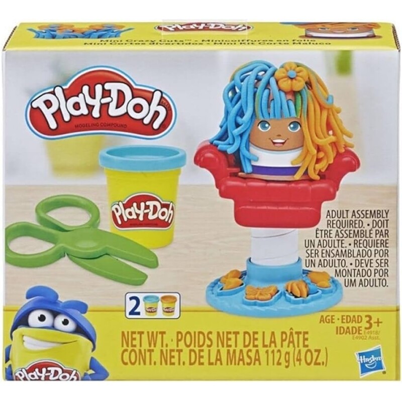 Brinquedo Play-Doh Massinha Mini Classics Corte Maluco Multicor