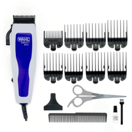 Máquina de Cortar Cabelo Wahl Home Cut Basic 9155 com 8 Pentes