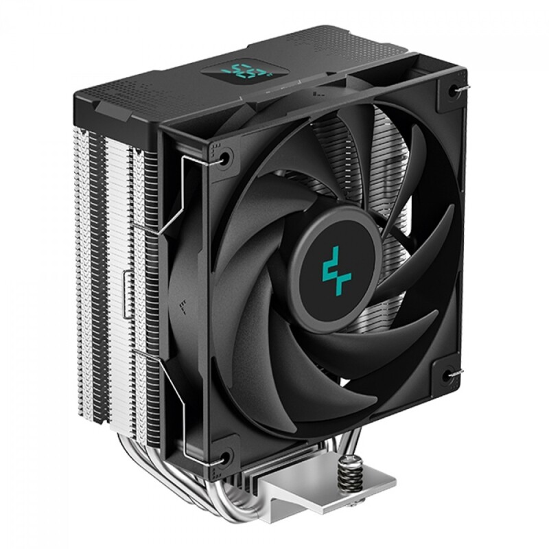 Cooler para Processador DeepCool AG400 Digital 120mm Intel-AMD Black R-AG400-BKNDMN-G-1