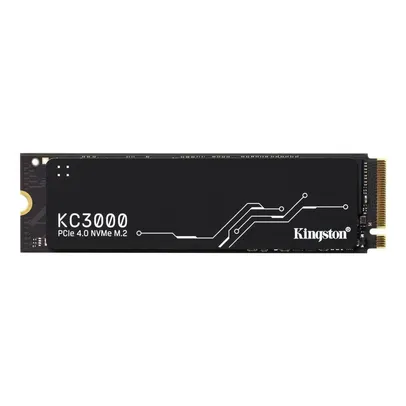 [APP] SSD 2 TB Kingston KC3000, M.2 2280 PCIe, NVMe, Leitura: 7000MB/s e Gravação: 7000MB/s - SKC3000D/2048G