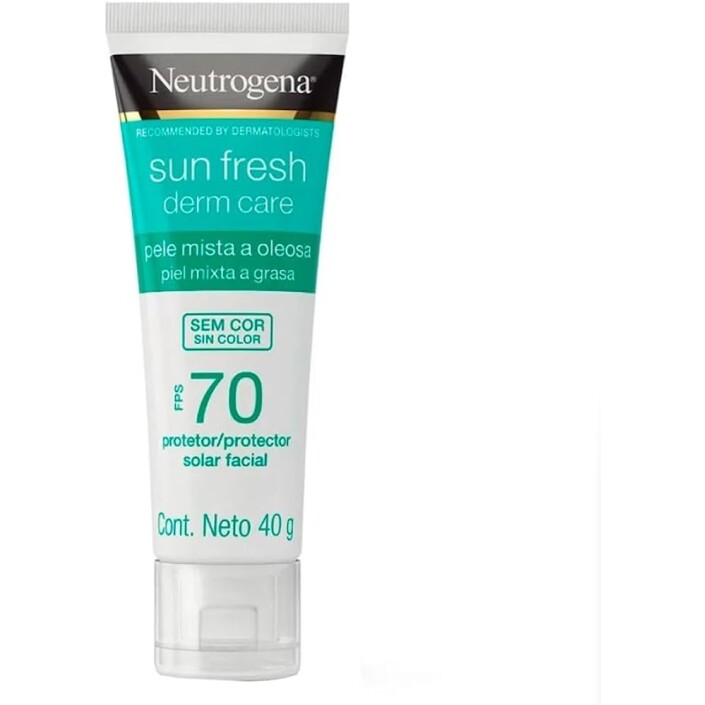 Protetor Solar Neutrogena Sun Fresh sem Cor FPS70 40g