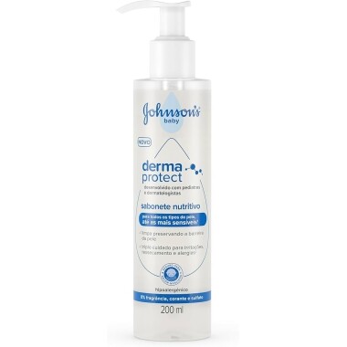 Sabonete Nutritivo Derma Protect Johnson's Baby - 200ml