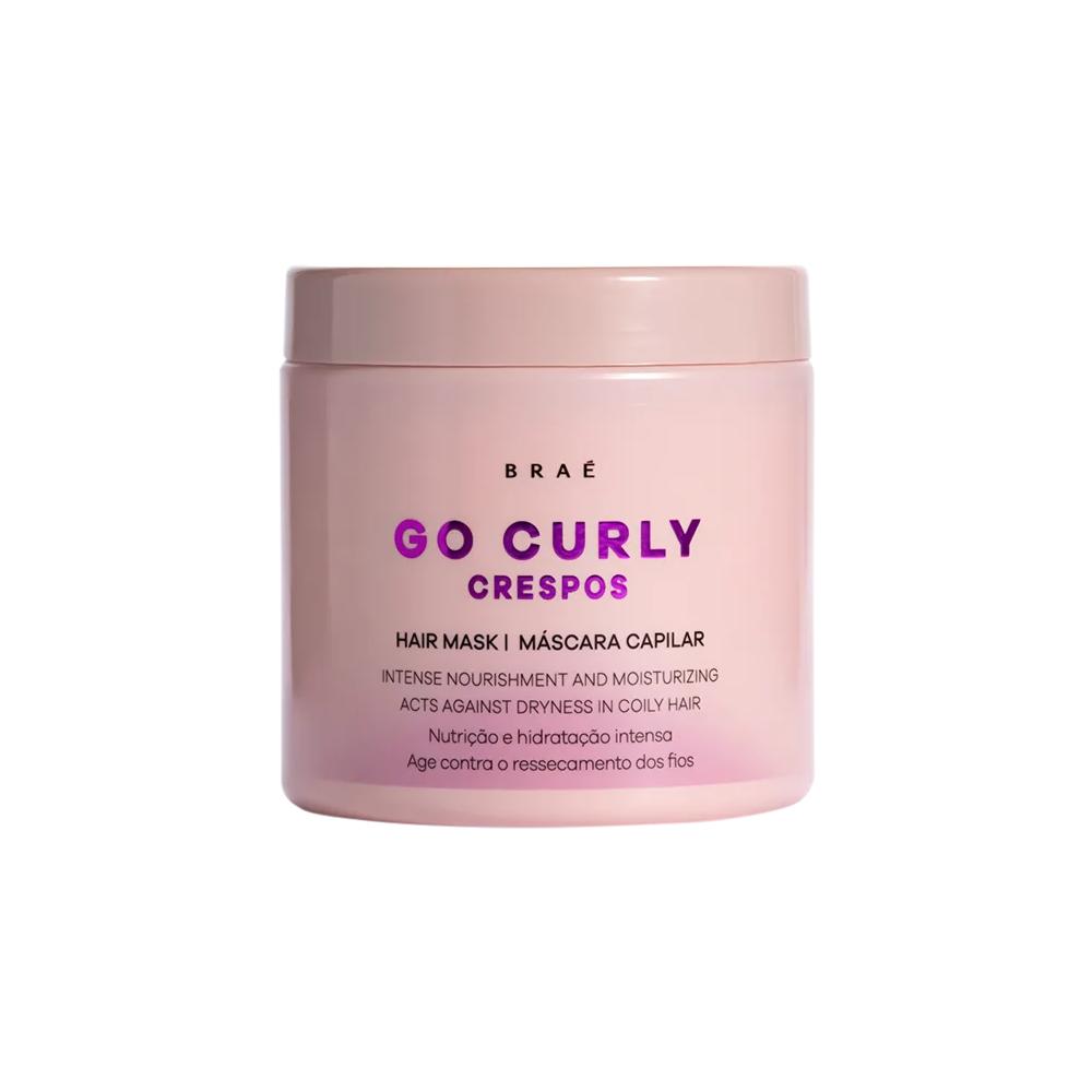 Máscara Capilar Condicionante Braé Go Curly Crespos - 500g