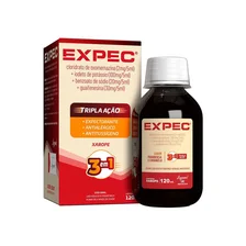 Expec Xarope Frasco Com 120ml