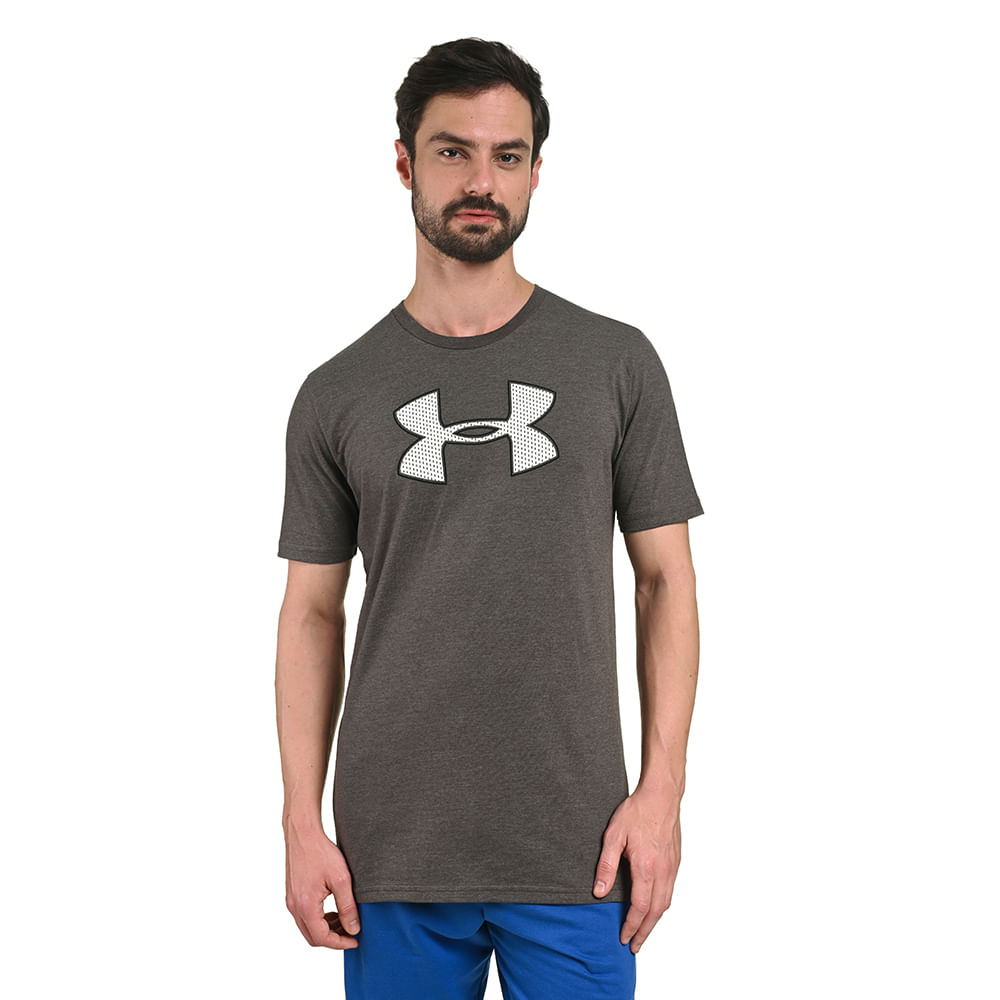 Camiseta de Treino Masculina Under Armour Big Logo SS