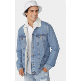 Jaqueta Jeans Masculina Denim Claro Pool by