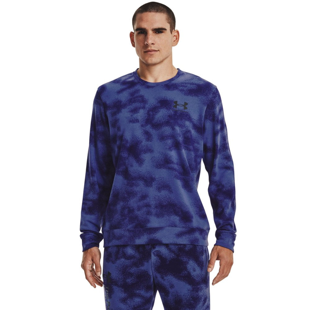 Moletom de Treino Masculino Under Armour Rival Terry Nov Crew