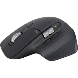 Mouse Sem Fio Logitech MX Master 3S 8000 DPI Bluetooth USB para Uso em Qualquer Superfície Clique Silencioso - 910-006562