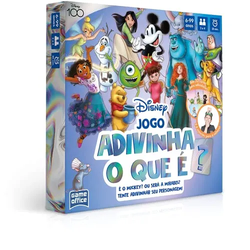 Adivinha o que é? - Disney 100 anos - Jogo de Ação - Toyster Brinquedos