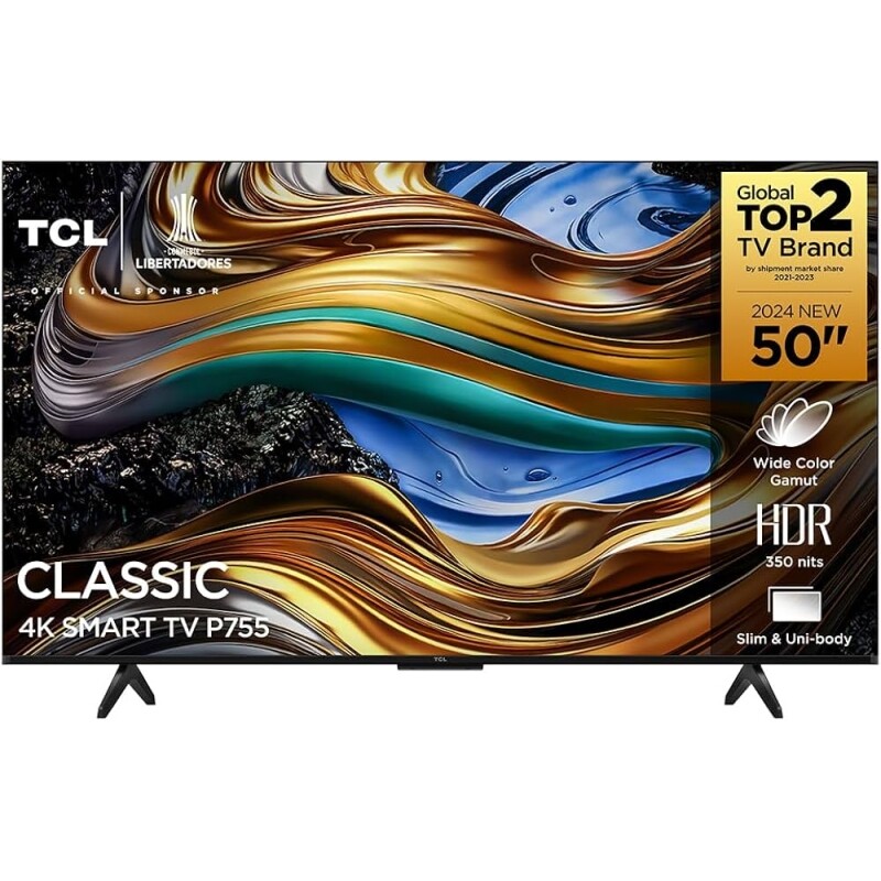 Smart TV TCL LED 50 P755 4K UHD Google TV