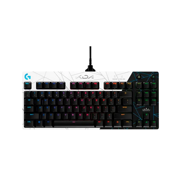 Teclado Mecânico Gamer Logitech G PRO K/DA - Edição Oficial League of Legends KDA