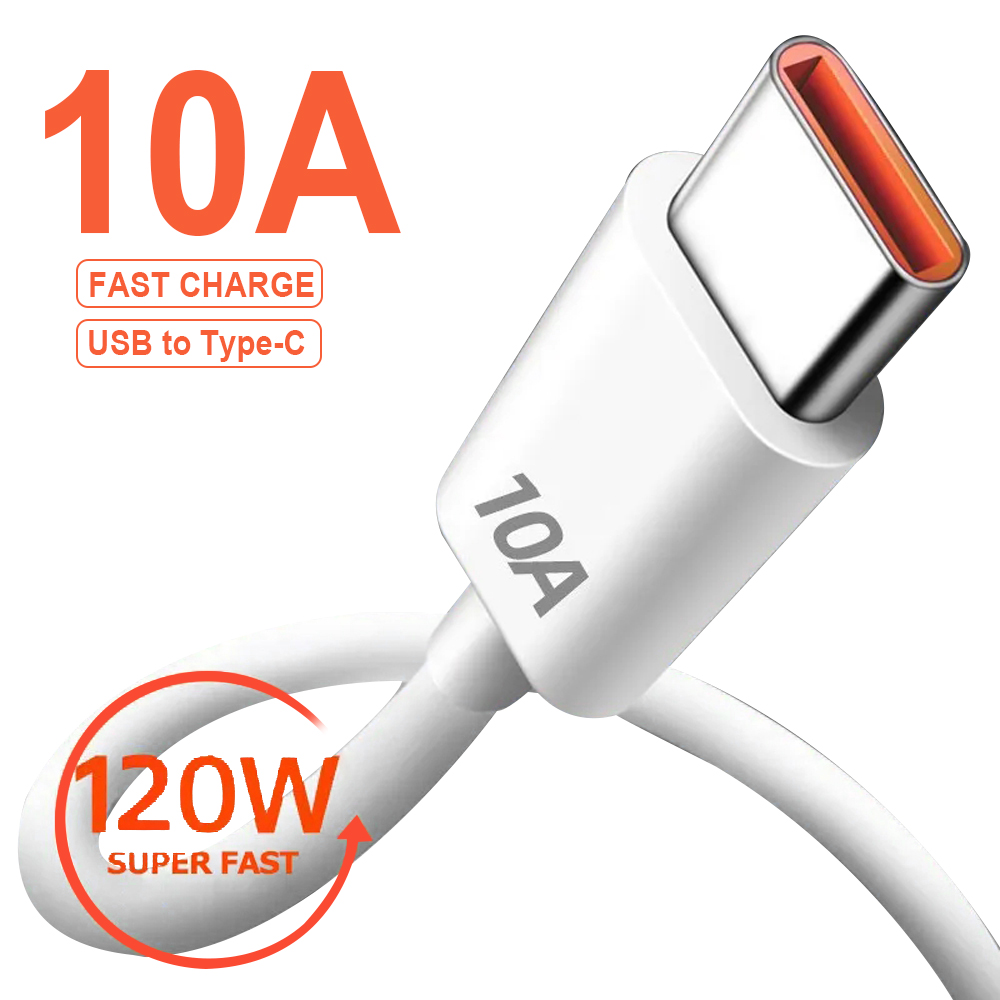 Cabo USB Tipo C para Celular Fio de Carregamento Rápido 2M