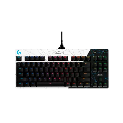 Teclado Mecânico Gamer Logitech G PRO K/DA - Edição Oficial League of Legends KDA