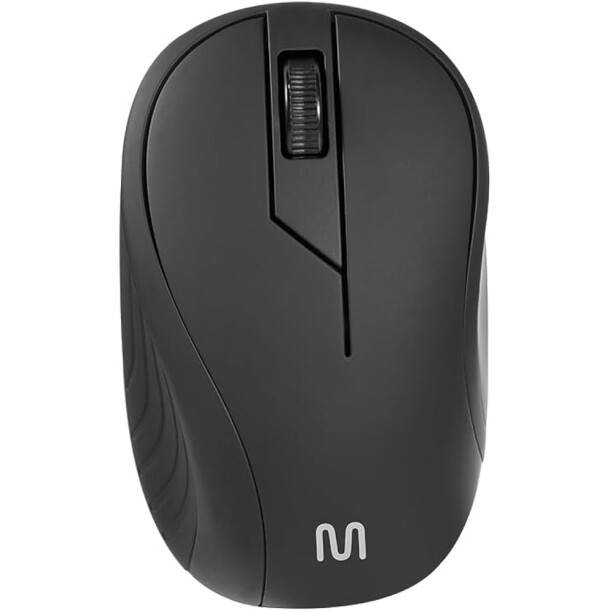 Mouse Multilaser Sem Fio 2.4Ghz Preto Usb - MO212