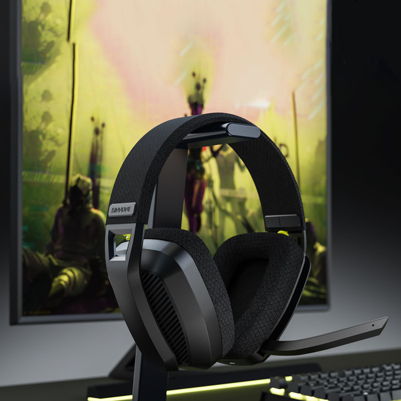 Headset Gamer Sem Fio Binnune BW06