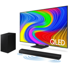 Combo Smart TV 65 Polegadas Qled 4K 65q65d 2024 + Soundbar HW-B550/ZD