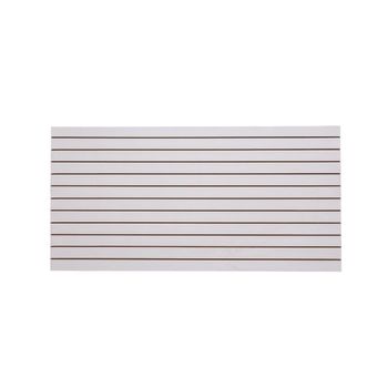 MDF Canaletado 6" Branco Texturizado 18mm 1220x2440mm Karikal