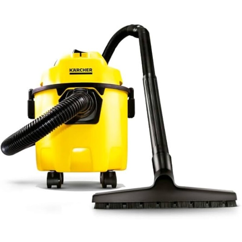 Aspirador WDL 1 Karcher 3 em 1 - Aspira Pó e Água + Função Soprador Compacto e Portátil - Com alcance de 75 metros