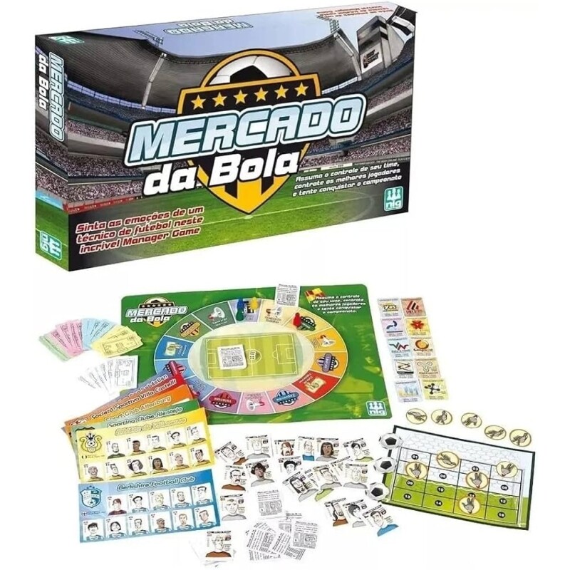 Jogo Mercado da Bola Nig Brinquedos Multicolorido