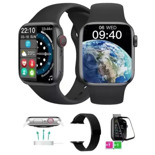 Relógio Smartwatch Digital W59 Pro Series 9 Nfc Gps 47mm Lançamento