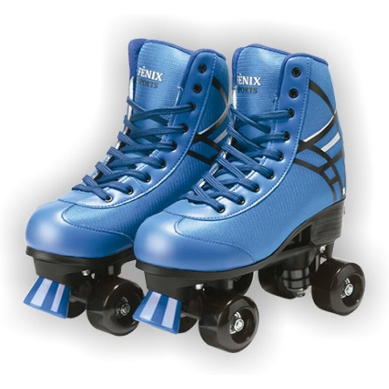 Patins Quatro Rodas Roller Skate Fenix Azul