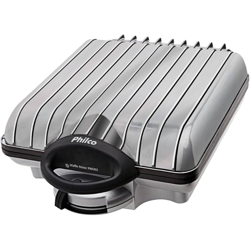 Waffle Maker Philco PWM03 4 Waffles Chapa Antiaderente 220V