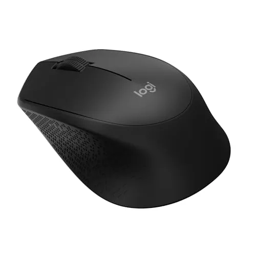 Mouse sem fio Logitech M280 com Conexão USB e Pilha Inclusa - Preto