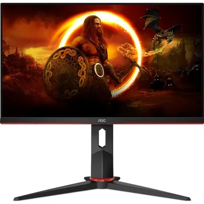 Monitor Gamer AOC Hero 24" 165Hz 1ms Ajuste de Altura 24G2S/BK