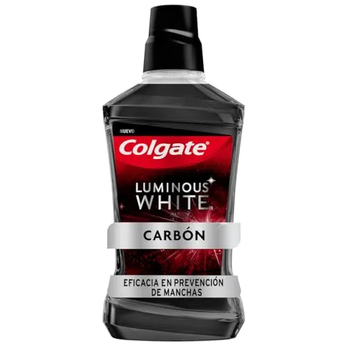 [REC] Colgate Enxaguante Bucal Clareador Luminous White Carvão 500Ml