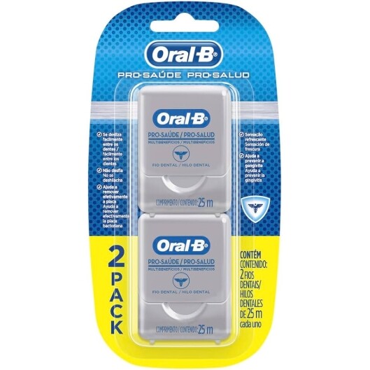 Fio Dental Oral-B Pro Saúde 2 Unidades