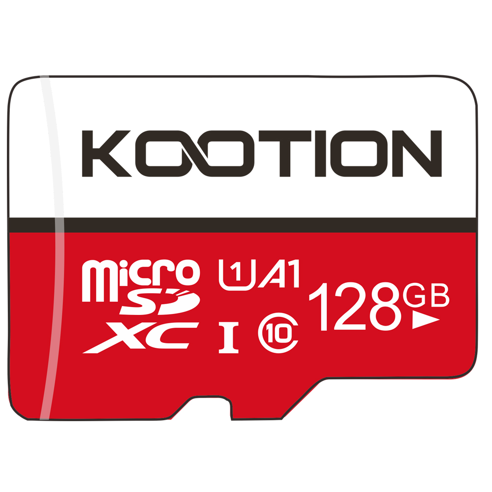 Cartão de Memória Micro SD 64GB KOOTION A1 Classe 10