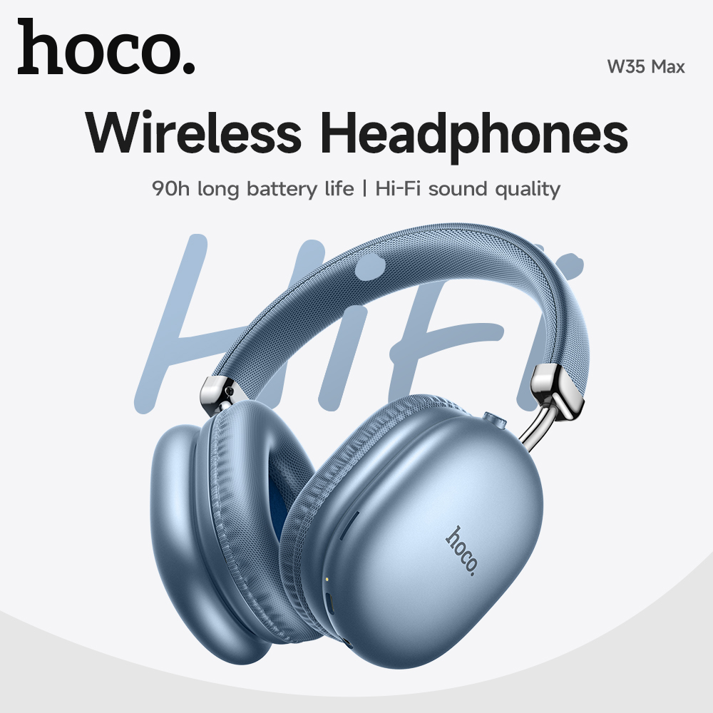 Headset Fone de Ouvido Hoco W35 Max Bluetooth 5.3 HiFi