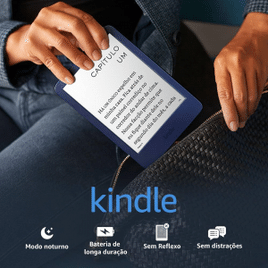 eReader Kindle 11ª Geração (2022) 16GB Tela 6" com Wi-Fi e Iluminação Embutida - Amazon