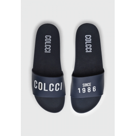 Chinelo Slide Colcci Azul-Marinho