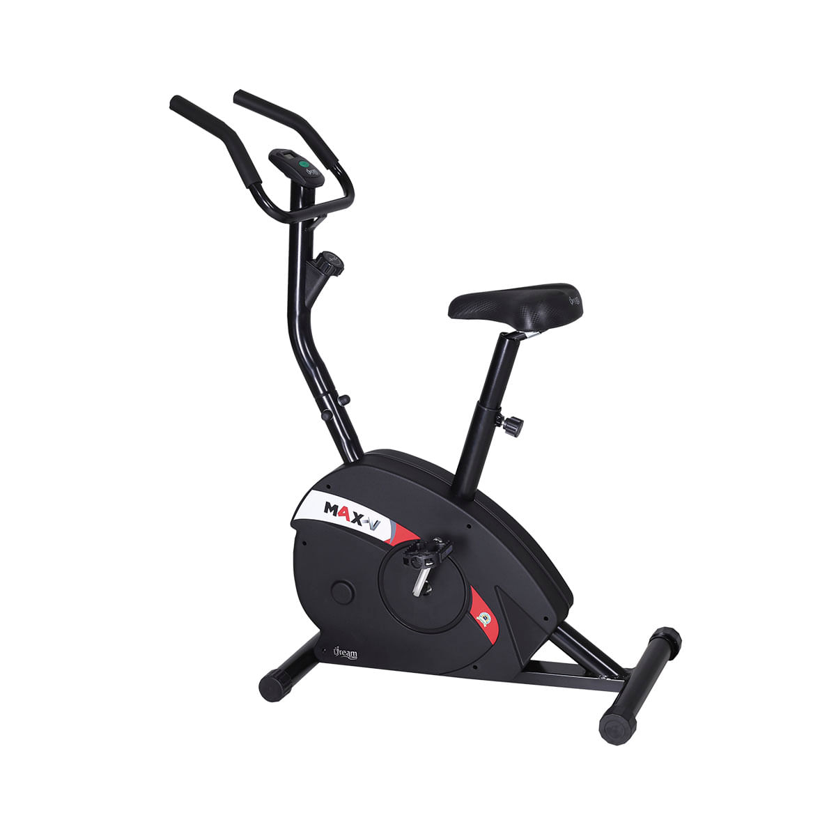 Bicicleta Ergometrica Vertical Magnetica Dream Max V Preto Bivolt