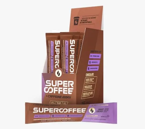 Supercoffee Chocolate - Display (140g) Caffeine Army