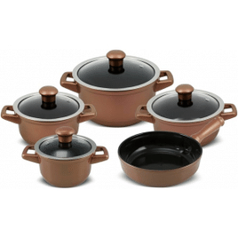 Conjunto Panelas de Cerâmica Ceraflame Duo Smart - 5 Peças