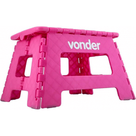 Banqueta Plástica Dobrável Vonder Altura 220mm