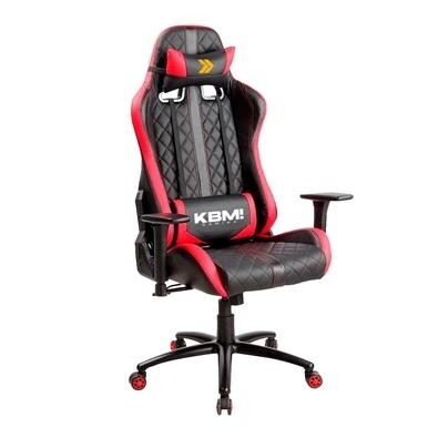 Cadeira Gamer KBM! GAMING Hailstorm CG450 com Almofadas Reclinável Descanso de Braço 2D - KGCG450PTVM