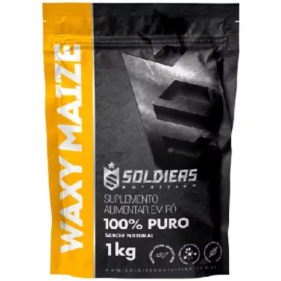 Waxy Maize 1Kg - 100% Puro - Soldiers Nutrition