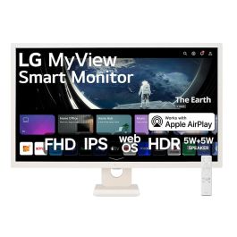 Monitor Smart LG MyView 32'' FHD HDR HDMI USB IPS Wifi WebOS - 32SR50F-W.AWZM