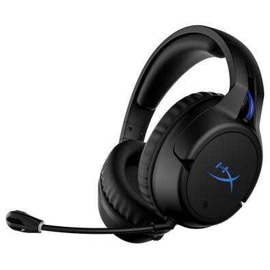 Headset Sem Fio Gamer HyperX Cloud Flight Drivers 50mm LED PS5 e PS4 - HHSF1-GA-BK/G