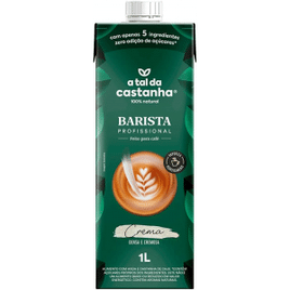 A Tal Da Castanha - Bebida Castanha Caju Com Aveia Barista 1L