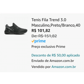 Tênis fila Trend 3.0 masculino